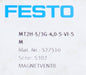 Bild des Artikels FESTO-Magnetventil-magnetic-valve-MT2H-5/3G-4,0-S-VI-SM-Art.Nr.-527510