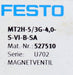 Bild des Artikels FESTO-Magnetventil-magnetic-valve-MT2H-5/3G-4,0-S-VI-B-SA-Art.Nr.-527510