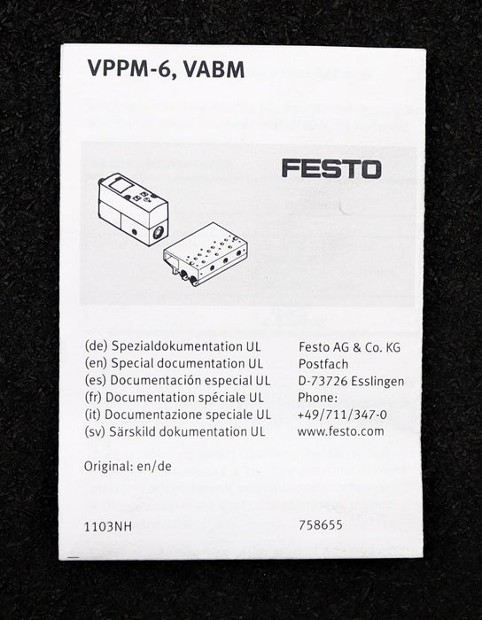 Bild des Artikels FESTO-Anschlussblock-VABM-P1-SF-G18-2-P3-Art.Nr.-542252-unbenutzt-in-OVP