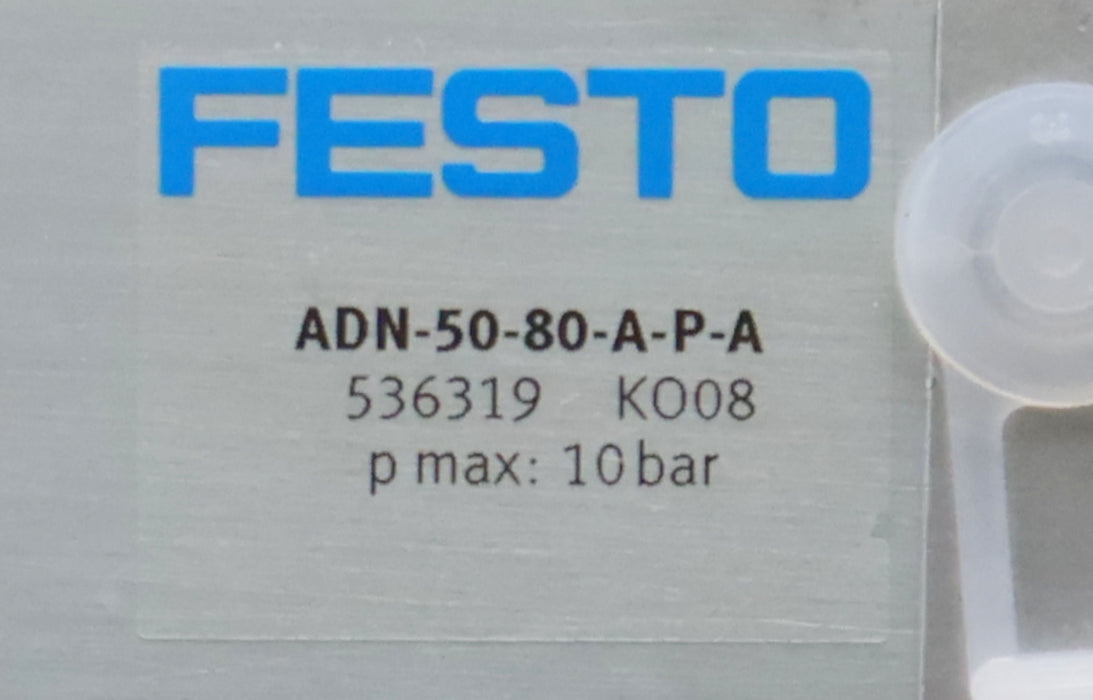 Bild des Artikels FESTO-Kompaktzylinder-Compact-cylinder-ADN-50-80-A-P-A-Nr.-536319-Hub-80mm