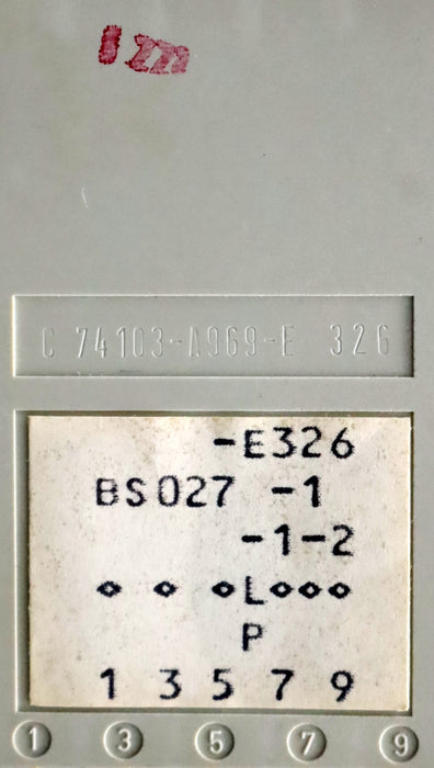 Bild des Artikels SIEMENS-Schutzschalter-TELEPERM-C74103-A969-E-326-CSL-SPR-Plug-mit-7Pin