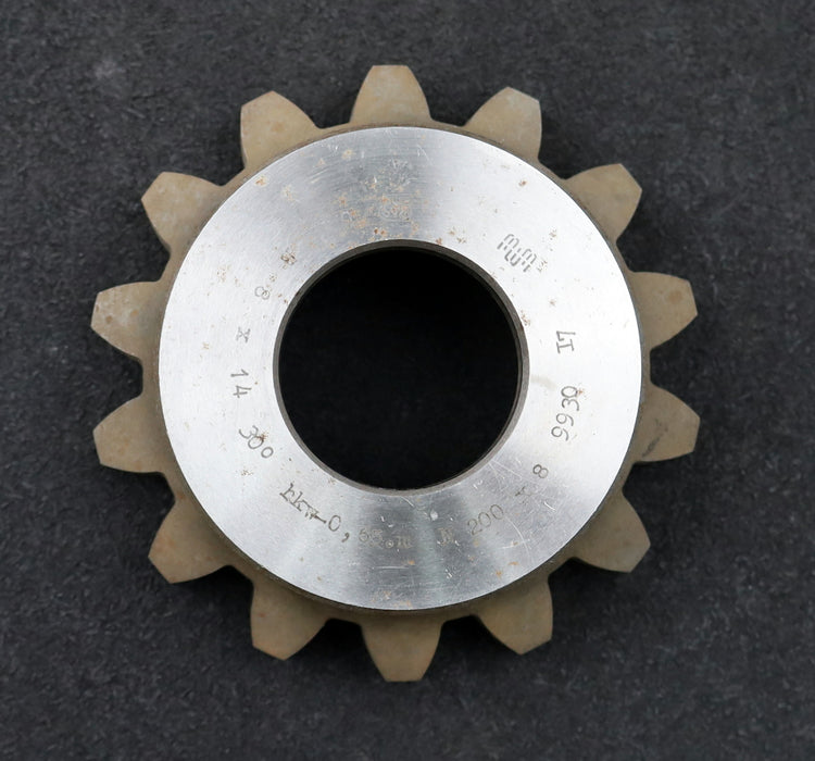 Bild des Artikels PWS-Glockenschneidrad-für-Zahnwellen-DIN5480-m=8mm-EGW-30°-Z=14-Restbreite-14mm