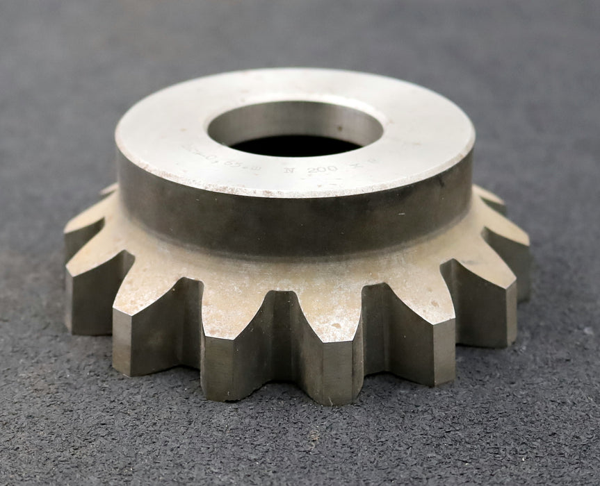 Bild des Artikels PWS-Glockenschneidrad-für-Zahnwellen-DIN5480-m=8mm-EGW-30°-Z=14-Restbreite-14mm