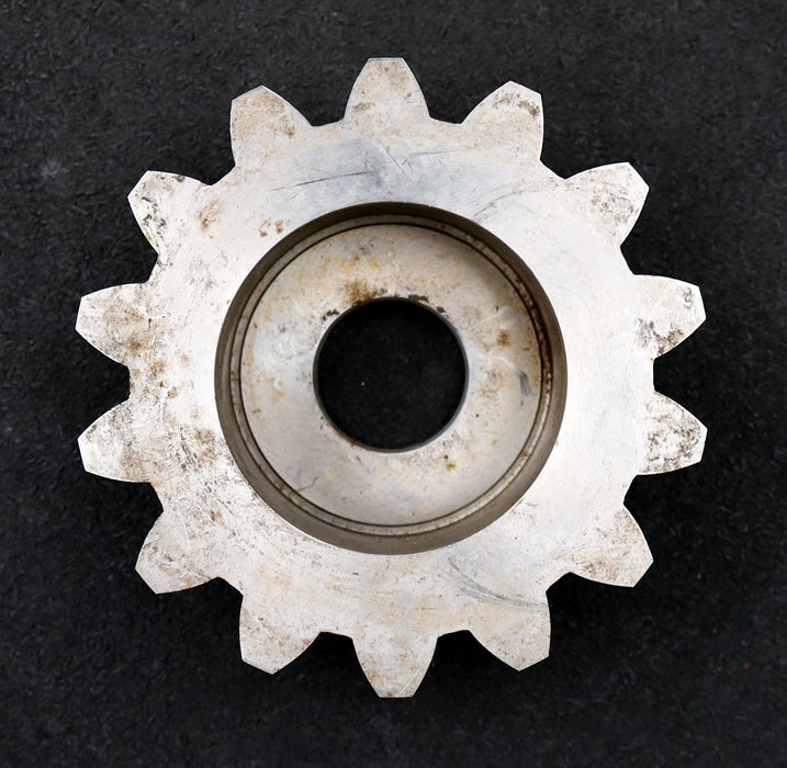 Bild des Artikels PWS-Glockenschneidrad-für-Zahnwellen-DIN5480-m=8mm-EGW-30°-Z=14-Ø124x49xØ1-1/4"