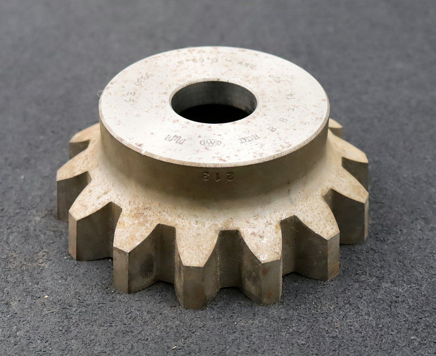 Bild des Artikels PWS-Glockenschneidrad-für-Zahnwellen-DIN5480-m=8mm-EGW-30°-Z=14-Restbreite-5mm