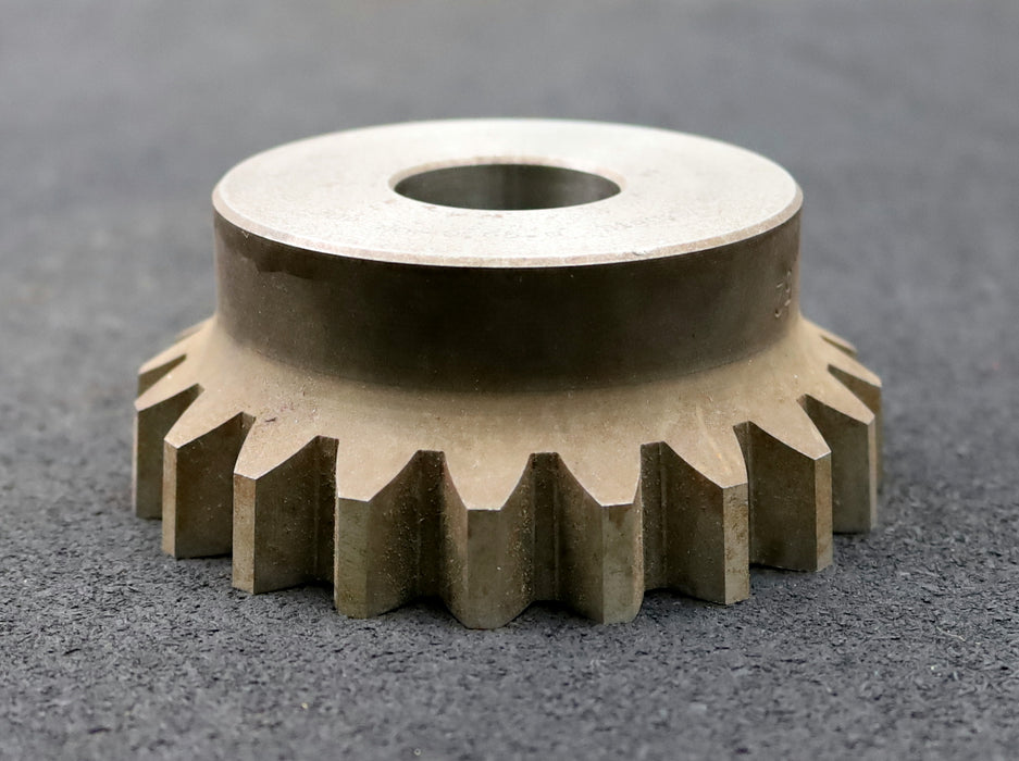 Bild des Artikels PWS-Glockenschneidrad-für-Zahnwellen-DIN5480-m=5mm-EGW-30°-Z=20-Ø109x45xØ1-1/4"