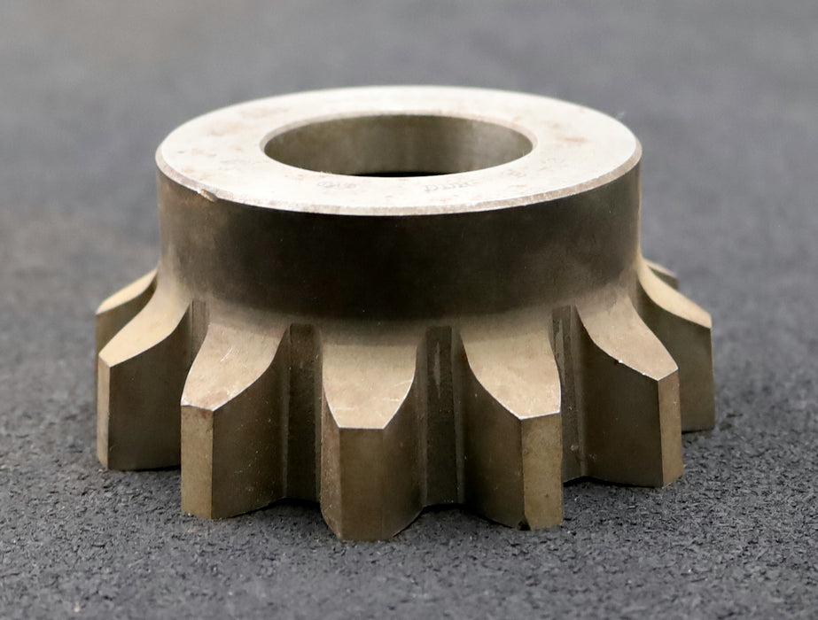 Bild des Artikels PWS-Glockenschneidrad-für-Zahnwellen-DIN5480-m=8mm-EGW-30°-Z=12-Ø108x48xØ1-3/4"