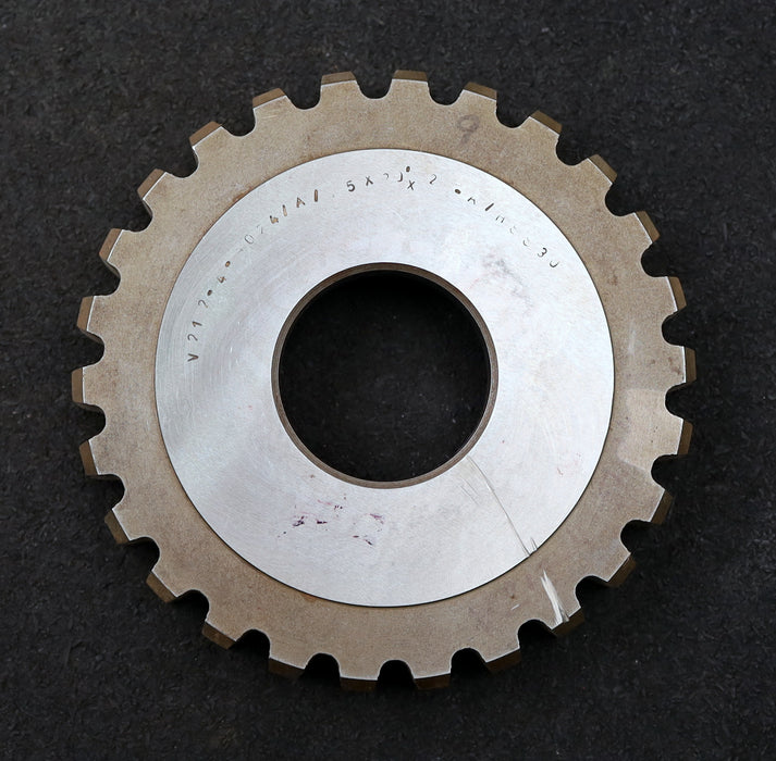 Bild des Artikels Scheibenschneidrad-m=5mm-EGW-20°-Z=26-Ø137x25xØ1-3/4"-Qualität-A-gebraucht