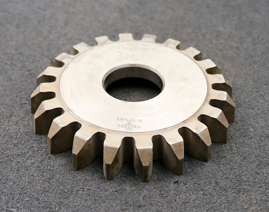 Bild des Artikels PWS-Scheibenschneidrad-m=5mm-EGW-20°-Z=20-hk-1,25m-BP-II-Ø113x17xØ1-1/4"