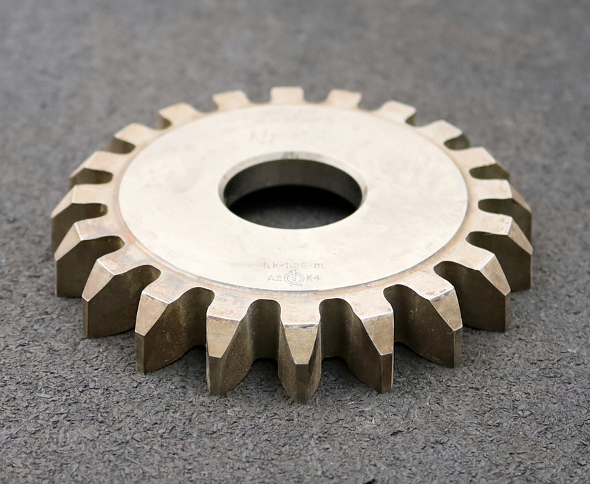 Bild des Artikels PWS-Scheibenschneidrad-m=5mm-EGW-20°-Z=20-hk-1,25m-BP-II-Ø113x16xØ1-1/4"