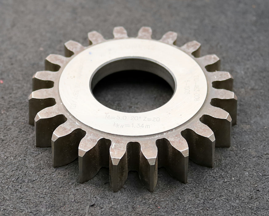 Bild des Artikels LORENZ-Scheibenschneidrad-Vorschneider-m=5mm-EGW-20°-Z=20-hkw-1,34m-BP-III