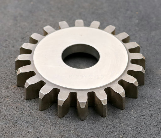 Bild des Artikels LORENZ-Scheibenschneidrad-Vorschneider-m=5mm-EGW-20°-Z=20-Kh-1,25xm-gebraucht