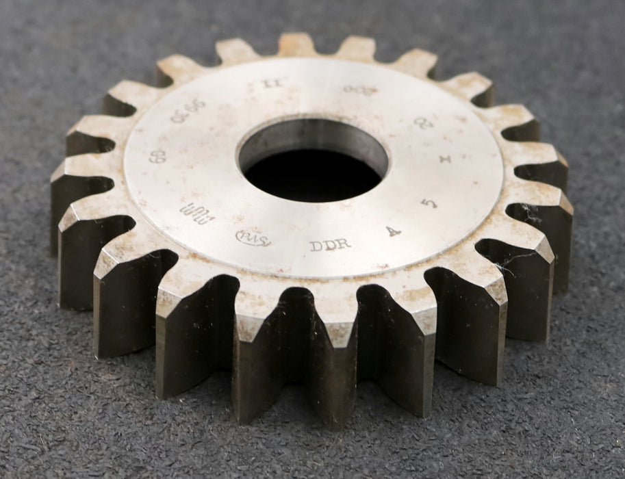 Bild des Artikels PWS-Scheibenschneidrad-m=5mm-EGW-20°-Z=20-BP-II-Ø115x25xØ1-1/4"-Qualität-A