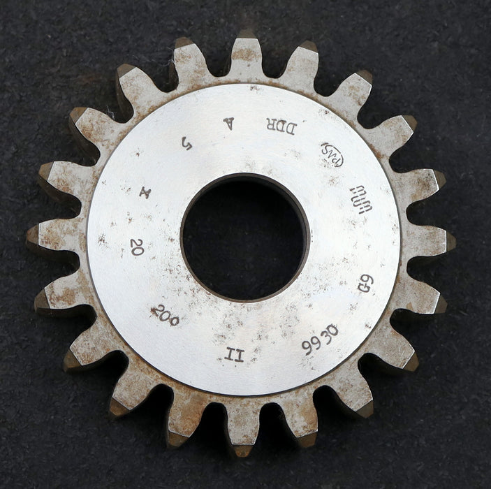 Bild des Artikels PWS-Scheibenschneidrad-m=5mm-EGW-20°-Z=20-BP-II-Ø115x25xØ1-1/4"-Qualität-A