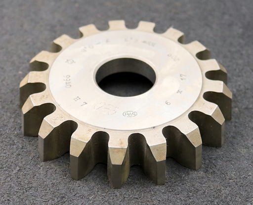 Bild des Artikels PWS-Scheibenschneidrad-m=6mm-EGW-20°-Z=17-hkw-6,3-Ø115x22xØ1-1/4"-gebraucht