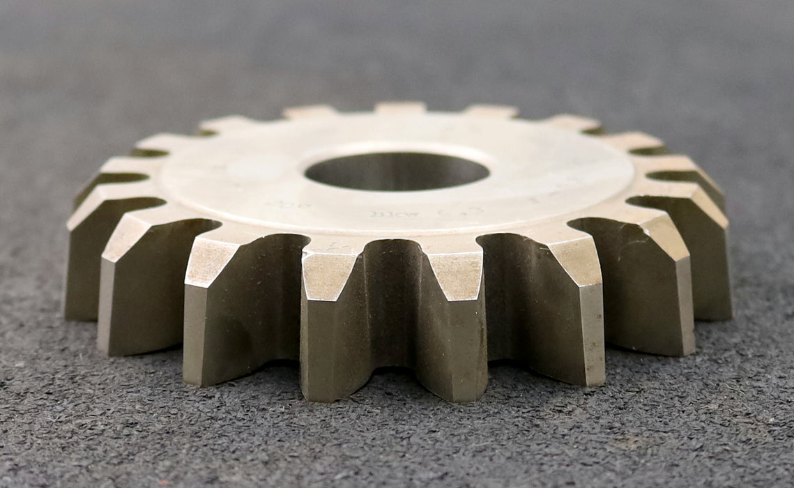 Bild des Artikels PWS-Scheibenschneidrad-m=6mm-EGW-20°-Z=17-hkw-6,3-Ø115x22xØ1-1/4"-gebraucht