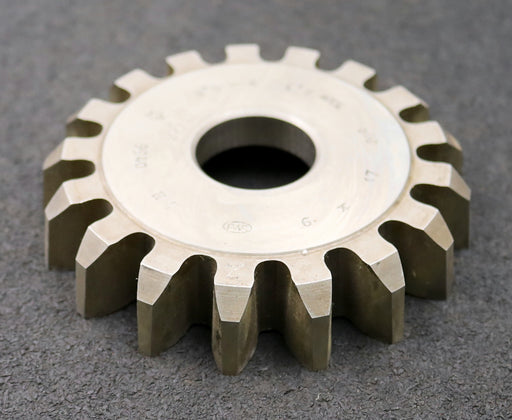 Bild des Artikels PWS-Scheibenschneidrad-m=6mm-EGW-20°-Z=17-hkw-6,3-Ø115x23xØ1-1/4"-gebraucht