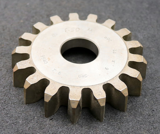 Bild des Artikels PWS-Scheibenschneidrad-m=6mm-EGW-20°-Z=17-BP-II-Ø118x22xØ1-1/4"-Restbreite-16mm