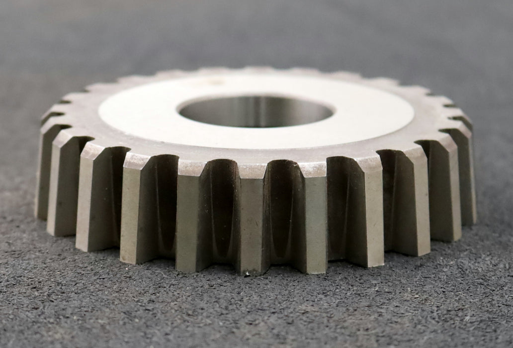 Bild des Artikels Scheibenschneidrad-m=5mm-EGW-20°-Z=24-Ø129x28xØ1-3/4"-Qualität-A-HSS30-gebraucht