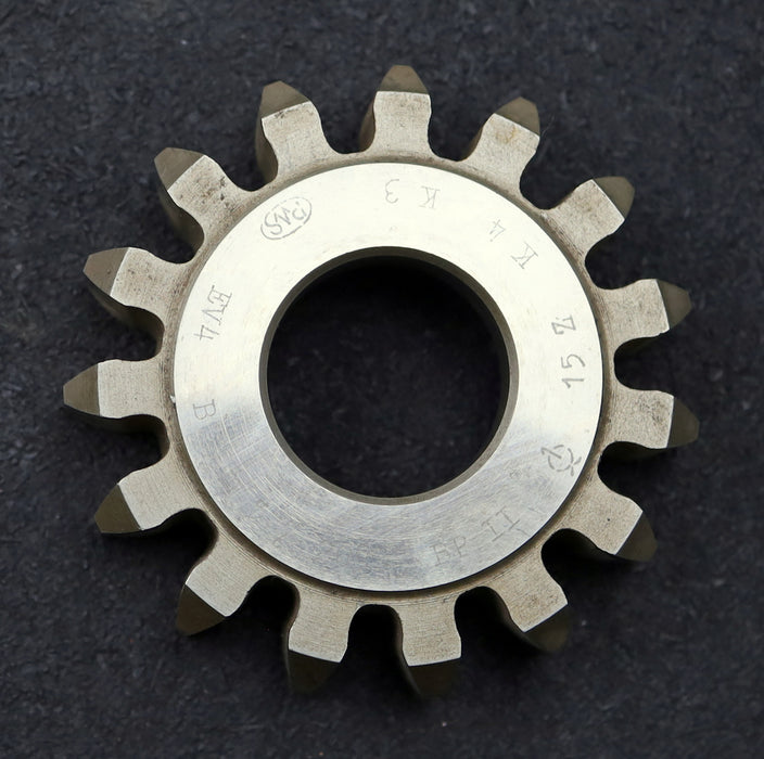 Bild des Artikels PWS-Scheibenschneidrad-m=5mm-EGW-20°-Z=15-BP-II-Ø89x22xØ1-1/4"-gebraucht