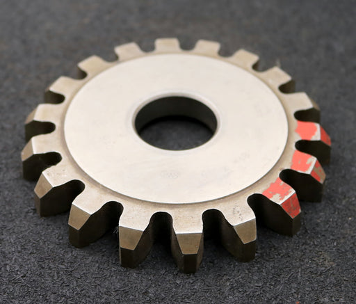 Bild des Artikels PWS-Scheibenschneidrad-m=6mm-EGW-20°-Z=18-hkw-6,1-Ø121x15xØ1-1/4"