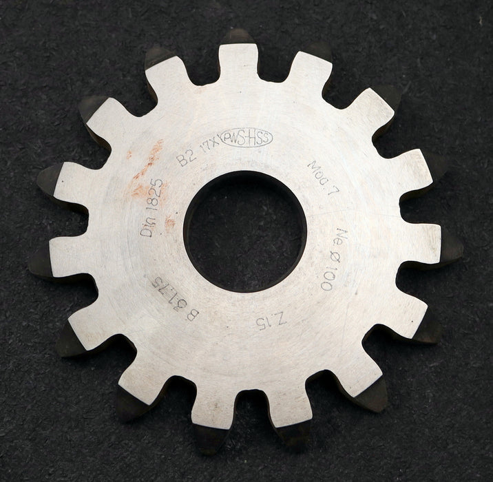 Bild des Artikels PWS-Scheibenschneidrad-m=7mm-EGW-20°-Z=15-BP-II-B31,75-Ø122x12xØ1-1/4"