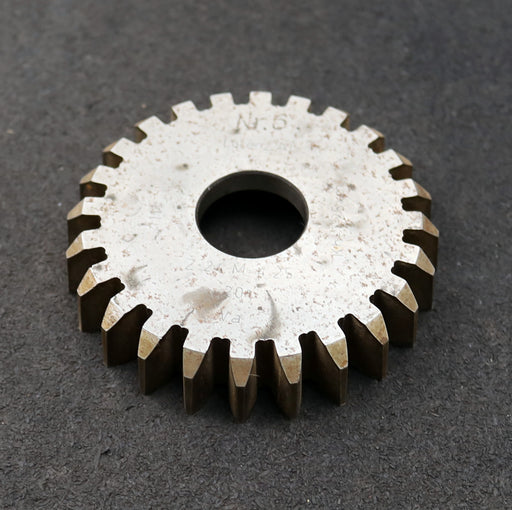 Bild des Artikels LORENZ-Scheibenschneidrad-m=4,25mm-EGW-20°-Z=24-Kh=1,25xm-Ø114x24xØ1-1/4"