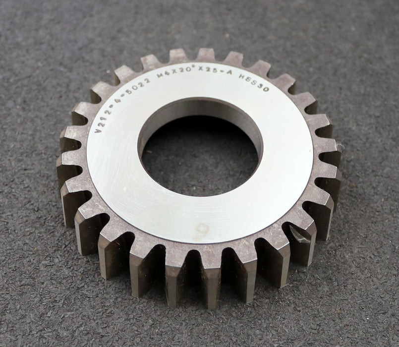 Bild des Artikels Scheibenschneidrad-gear-shaper-m=-4mm-EGW-20°-Z=-25-Ø110x24xØ1-3/4"-HSS30