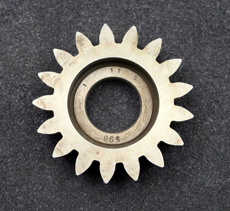 Bild des Artikels PWS-Scheibenschneidrad-gear-shaper-m=-4,5mm-EGW-20°-Z=-17-BP-II-Ø90x24xØ1-1/4"