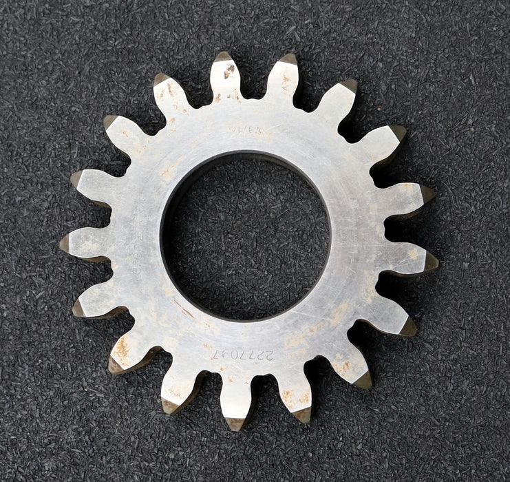 Bild des Artikels LORENZ-Scheibenschneidrad-gear-shaper-m=6mm-EGW-20°-Z=17-Ø117x16xØ1-3/4"