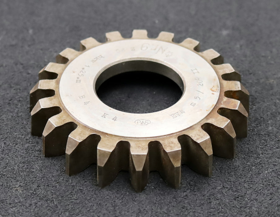 Bild des Artikels PWS-Scheibenschneidrad-m=-5mm-EGW-20°-Z=-20-hkw-1,25m-BP-II-Ø114x19xØ1-3/4"