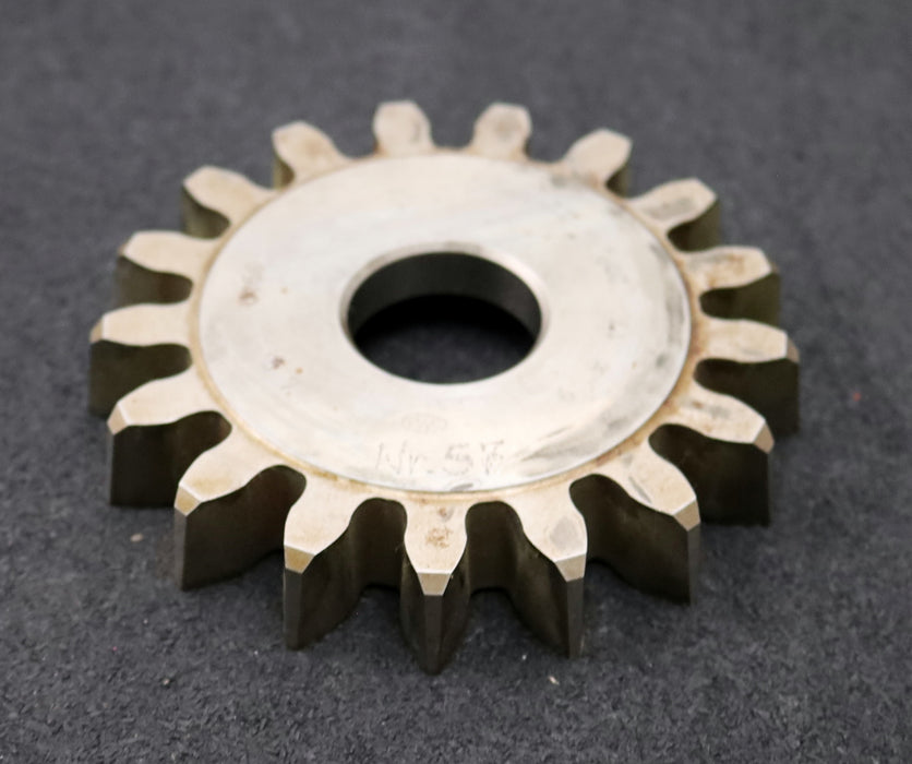 Bild des Artikels PWS-Scheibenschneidrad-gear-shaper-m=6mm-EGW-20°-Z=17-BP-II-Ø118x18xØ1-1/4"