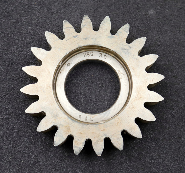 Bild des Artikels TOS-Scheibenschneidrad-gear-shaper-m=-5mm-EGW-20°-Z=-20-Ø114x24xØ1-3/4"