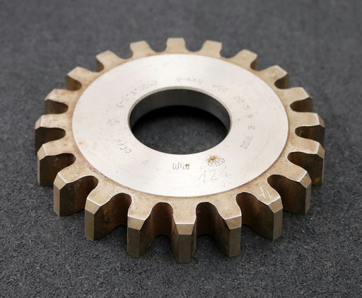 Bild des Artikels PWS-Scheibenschneidrad-gear-shaper-m=-6mm-EGW-20°-Z=-20-hkw-6-Ø131x20xØ1-3/4"