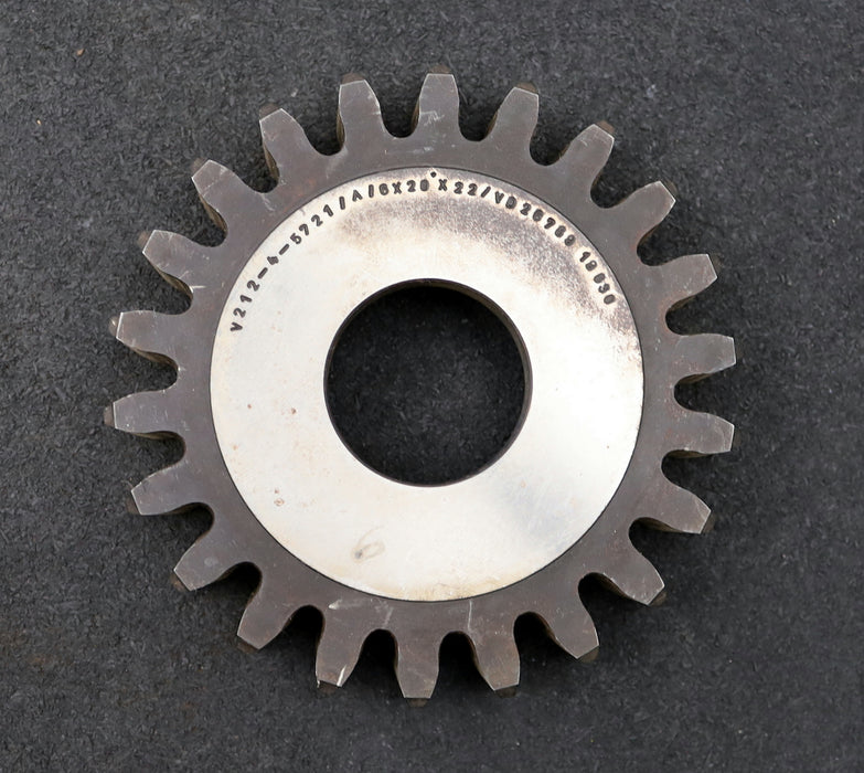 Bild des Artikels Scheibenschneidrad-gear-shaper-m=-6mm-EGW-20°-Z=-22-Ø150x29xØ1-3/4"-Qualität-A