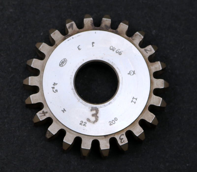 Bild des Artikels PWS-Scheibenschneidrad-gear-shaper-m=-4,5mm-EGW-20°-Z=-22-BP-II-Ø112x20xØ1-1/4"