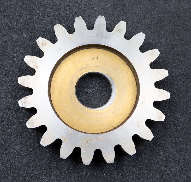 Bild des Artikels PWS-Scheibenschneidrad-gear-shaper-m=-6mm-EGW-20°-Z=-20-hkw-6,0-Ø132x23xØ1-3/4"