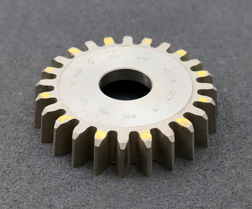 Bild des Artikels PWS-Scheibenschneidrad-gear-shaper-m=-4,25mm-EGW-20°-Z=24-BP-III-Ø115x24xØ1-1/4"