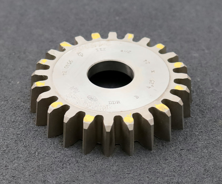 Bild des Artikels PWS-Scheibenschneidrad-gear-shaper-m=-4,25mm-EGW-20°-Z=24-BP-III-Ø115x24xØ1-1/4"