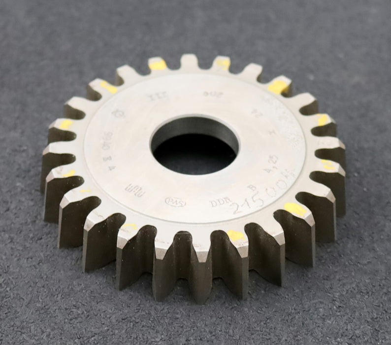 Bild des Artikels PWS-Scheibenschneidrad-gear-shaper-m=-4,25mm-EGW-20°-Z=24-BP-III-Ø114x23xØ1-1/4"