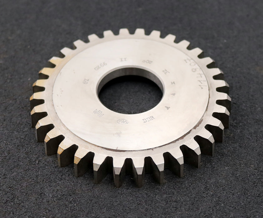 Bild des Artikels PWS-Scheibenschneidrad-gear-shaper-m=-4mm-EGW-20°-Z=-32-BP-II-Ø138x16xØ1-3/4"