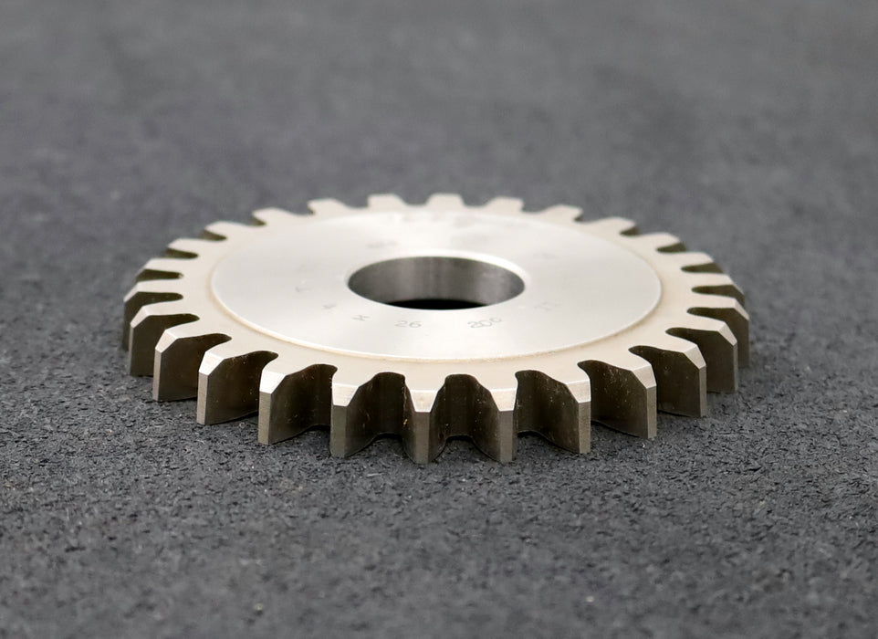 Bild des Artikels PWS-Scheibenschneidrad-gear-shaper-m=-4mm-EGW-20°-Z=-26-BP-II-Ø113x12xØ1-1/4"