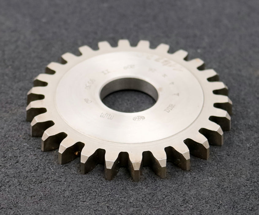 Bild des Artikels PWS-Scheibenschneidrad-gear-shaper-m=-4mm-EGW-20°-Z=-26-BP-II-Ø113x11xØ1-1/4"