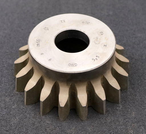 Bild des Artikels PWS-Glockenschneidrad-gear-shaper-m=-5,5mm-EGW-20°-Z-=18-BP-II-Ø115x47xØ1-1/4"