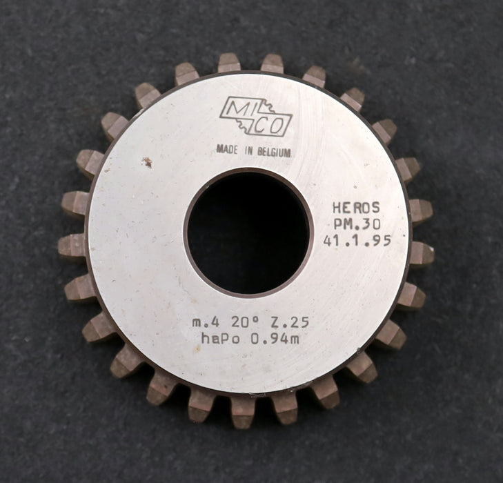 Bild des Artikels MICO-Glockenschneidrad-m=-4mm-EGW-20°-Z-=25-haP0-0,94m-Ø108x47xØ1-1/4"