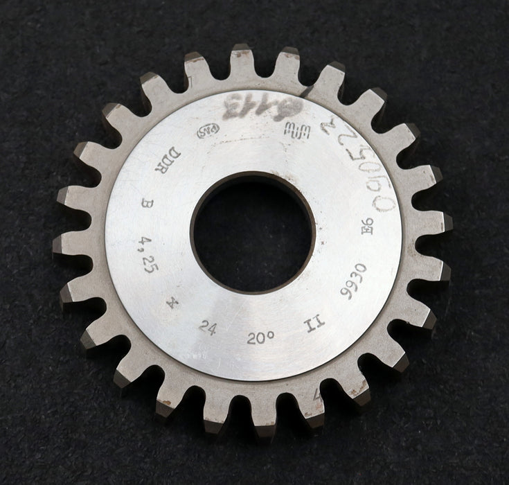 Bild des Artikels PWS-Scheibenschneidrad-gear-shaper-m=-4,25mm-EGW-20°-Z=-24-Ø112x20xØ1-1/4"-BP-II