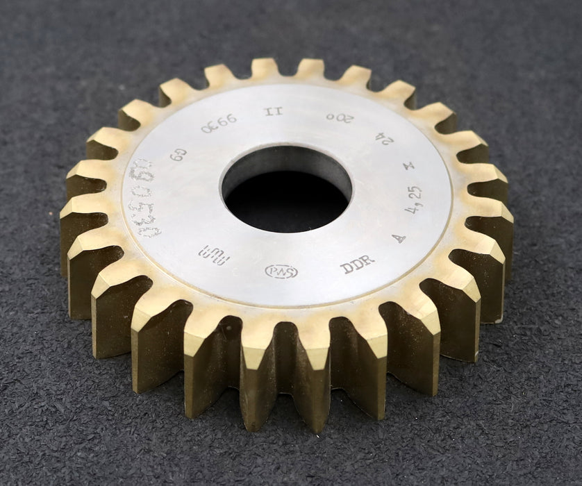 Bild des Artikels PWS-Scheibenschneidrad-gear-shaper-m=4,25mm-EGW-20°-Z=24-BP-II-Ø115x24xØ1-1/4"