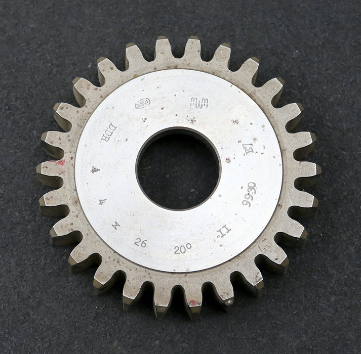 Bild des Artikels PWS-Scheibenschneidrad-gear-shaper-m=4mm-EGW-20°-Z=26-BP-II-Ø116x23xØ1-1/4"