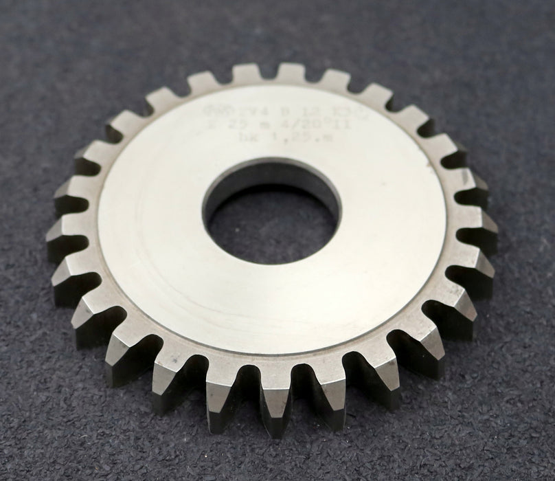 Bild des Artikels PWS-Scheibenschneidrad-m=4mm-EGW-20°-Z=25-hk-1,25m-BP-II--Ø109x14xØ1-1/4"