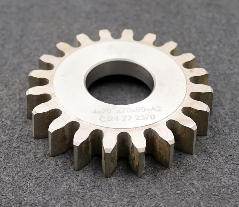 Bild des Artikels TOS-Scheibenschneidrad-gear-shaper-m=4mm-EGW-20°-Z=20-Ø89x16xØ1-1/4"-Qualität-A